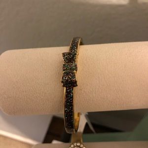Multi color glitter bangle